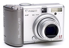 Фотоаппарат Сanon A70